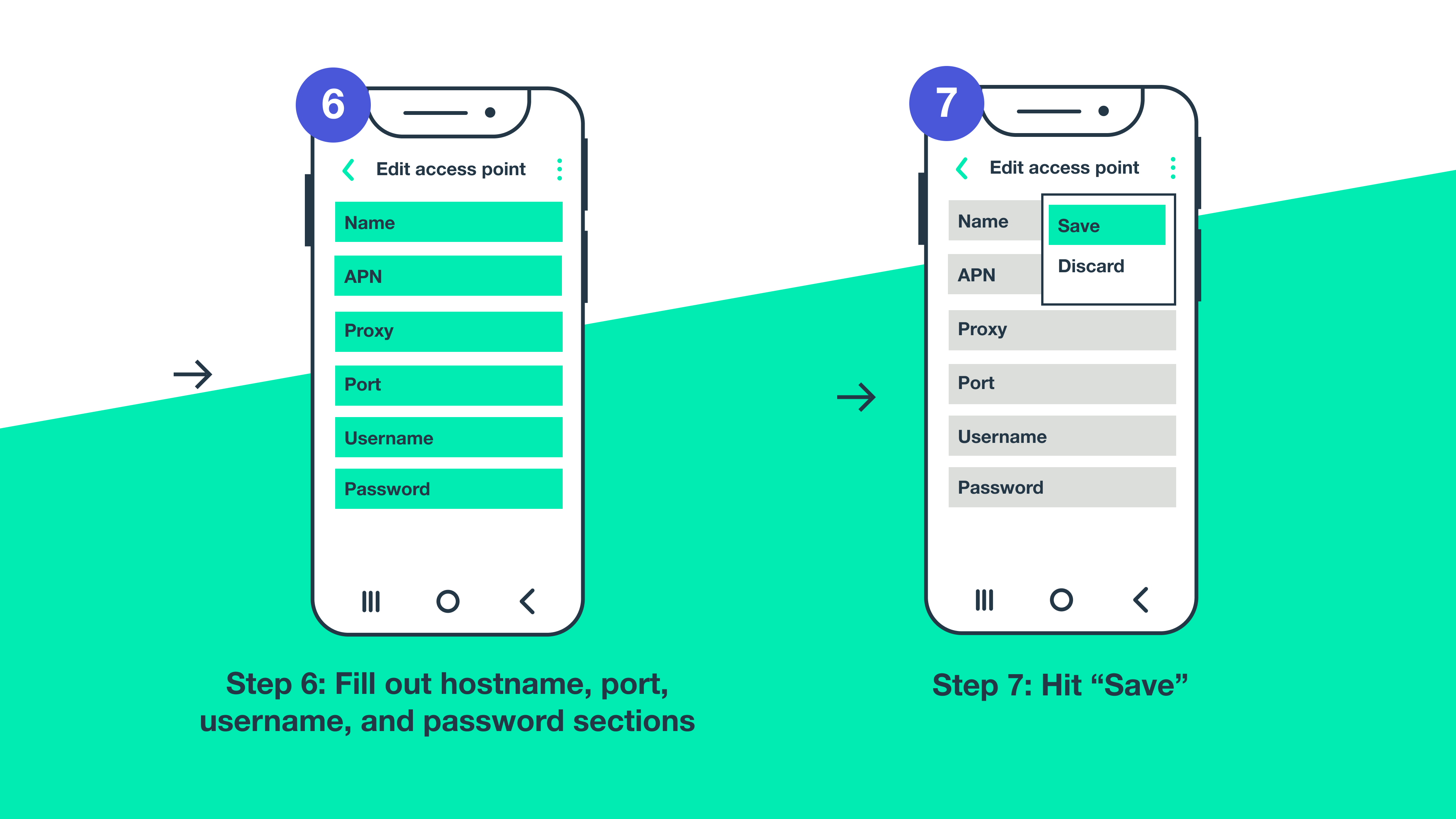 Proxy on Android Wifi 3