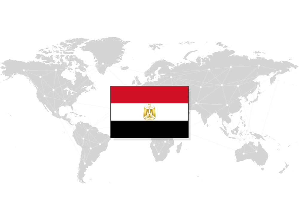 Illustration of world map