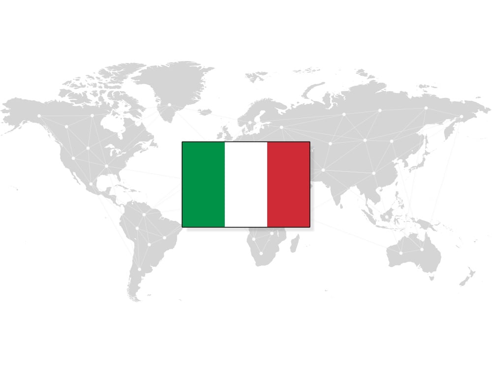 Illustration of world map