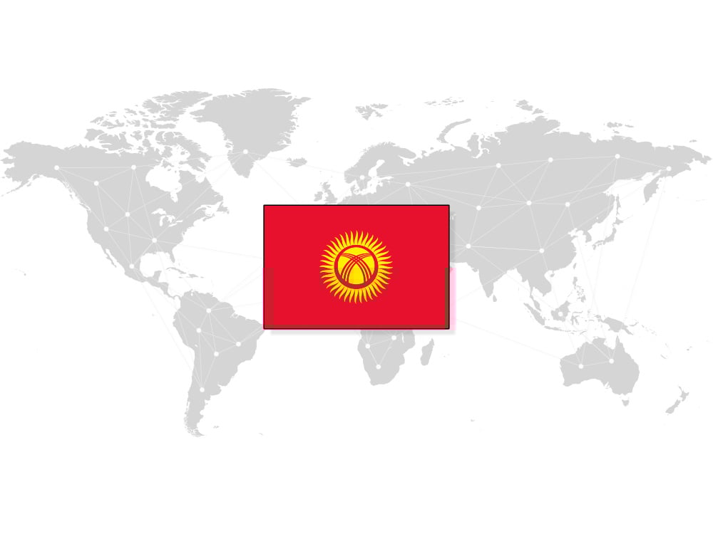 Illustration of world map