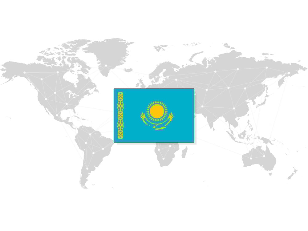 Illustration of world map