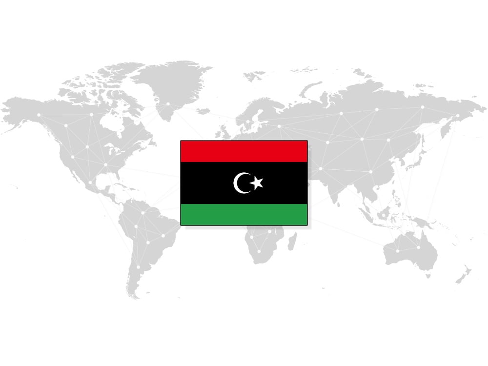 Illustration of world map