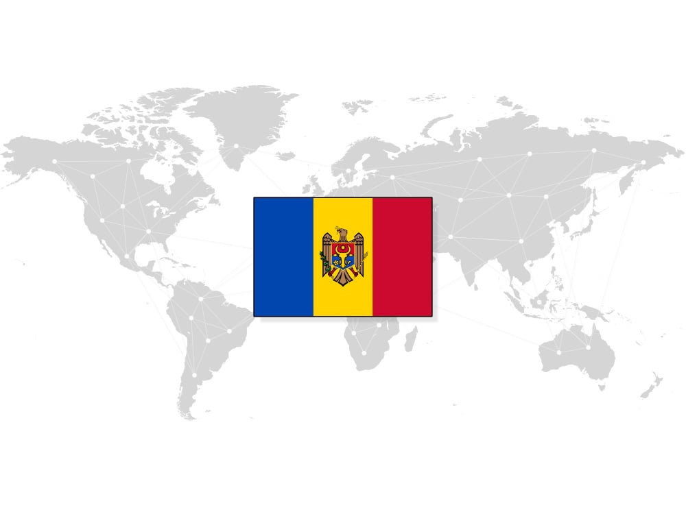Illustration of world map