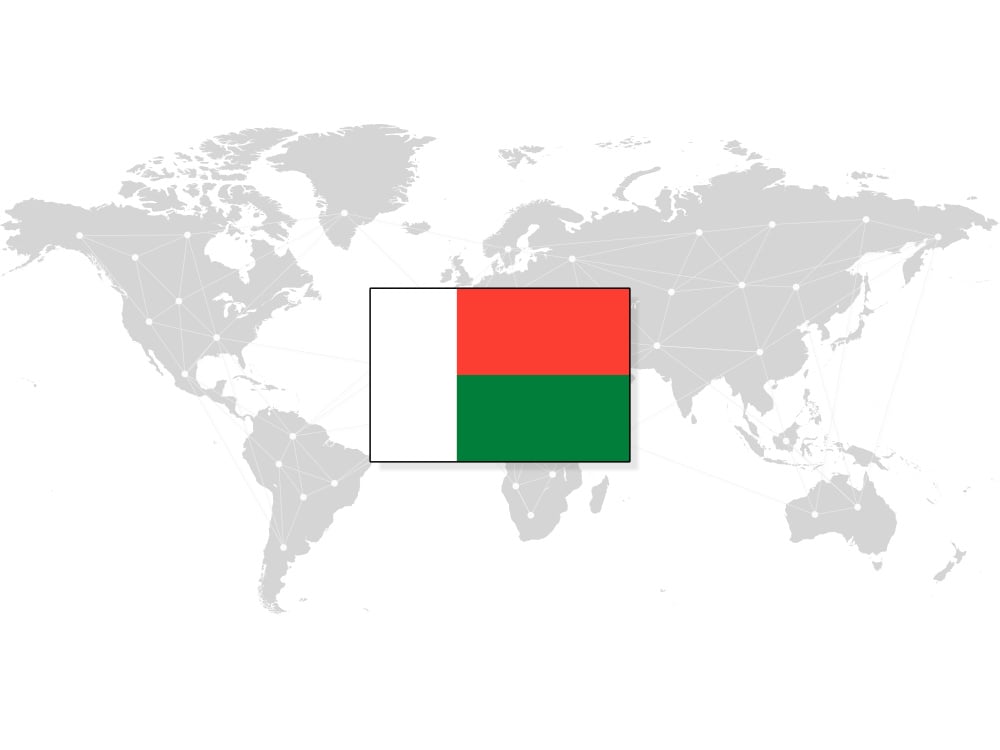 Illustration of world map