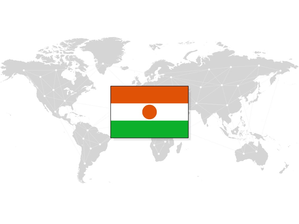 Illustration of world map