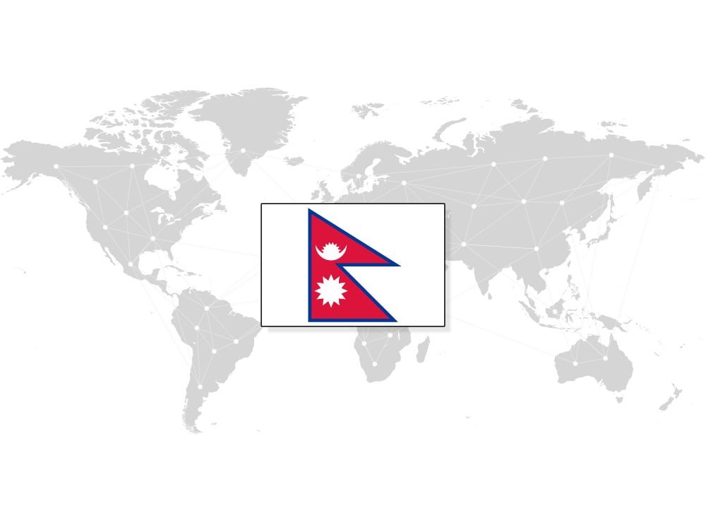 Illustration of world map