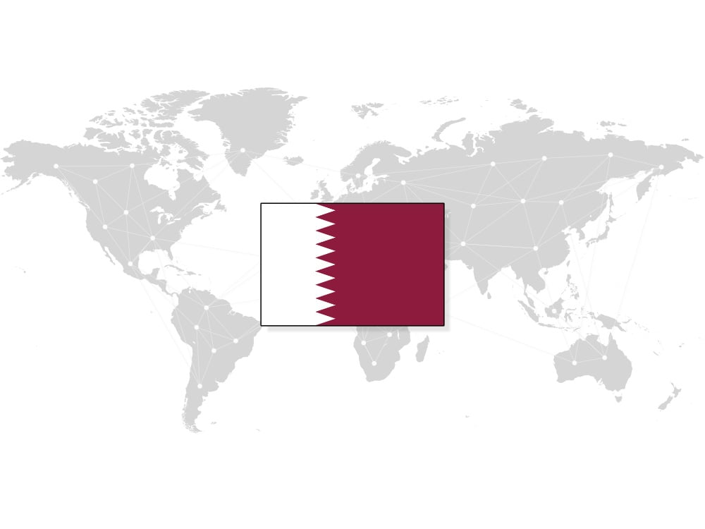 Illustration of world map