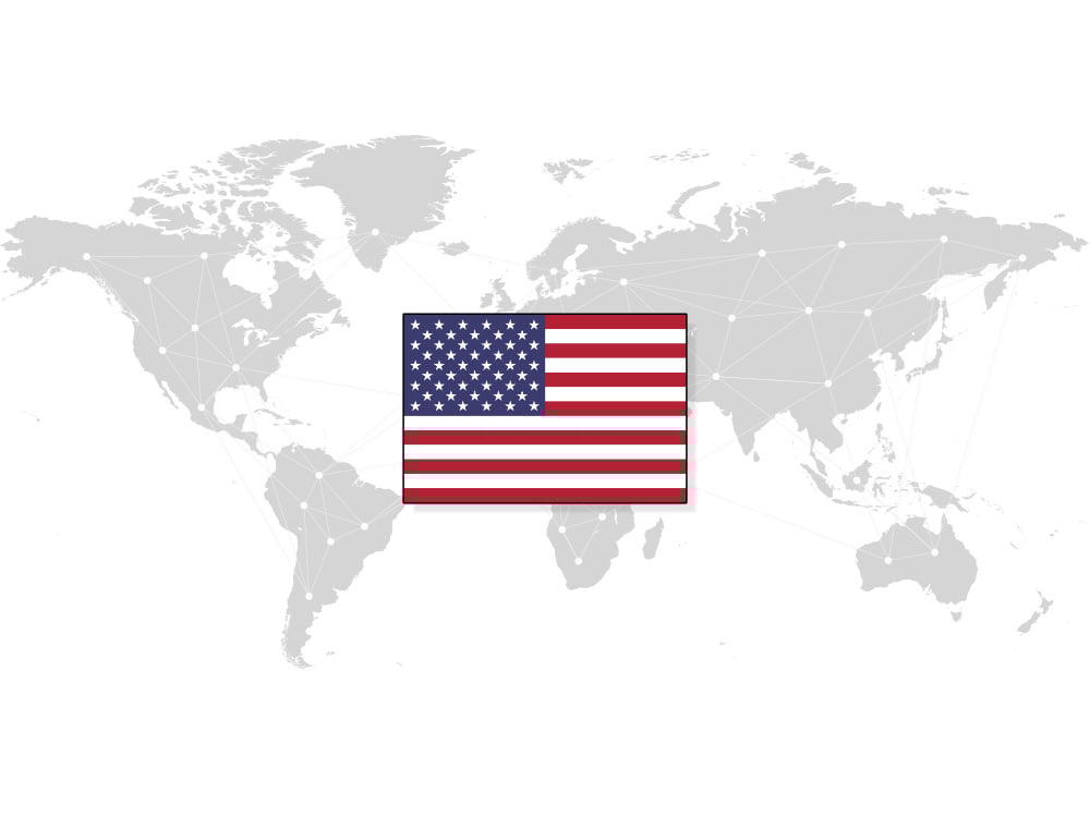Illustration of world map