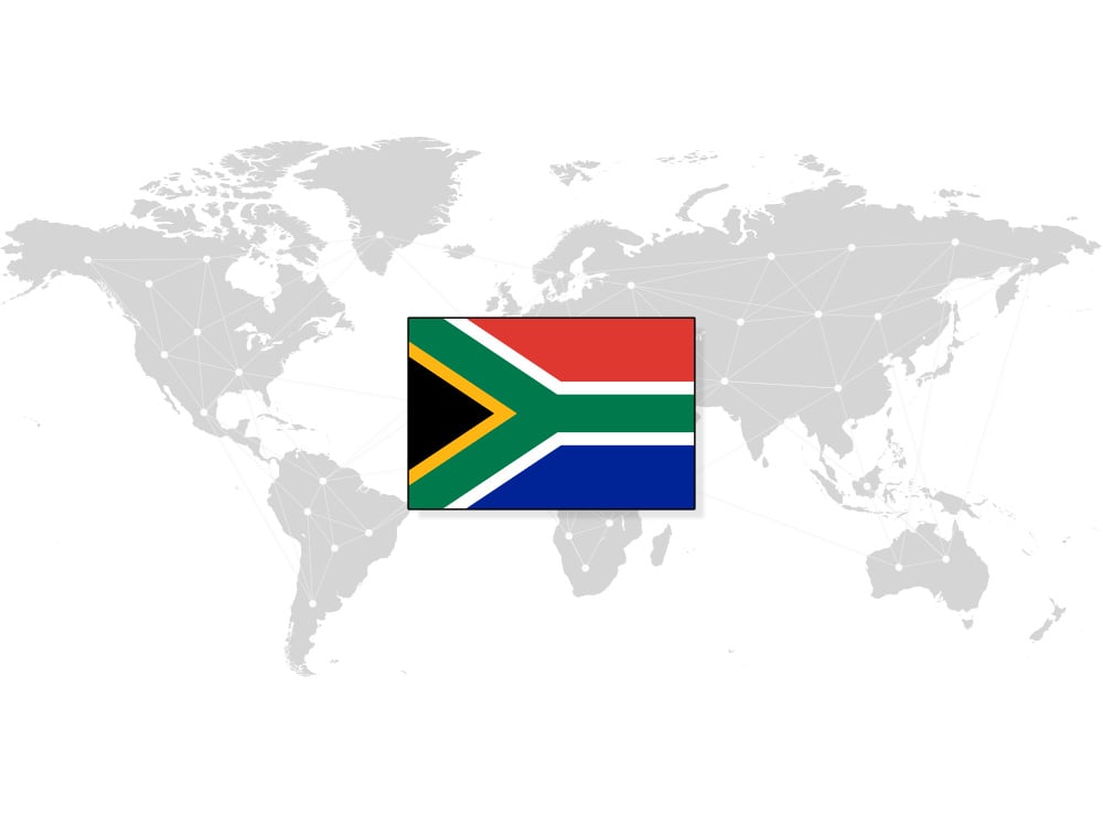 Illustration of world map